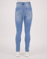 Je m'appelle Broeken Pant Luna Superstretch Denim | Light Blue Denim