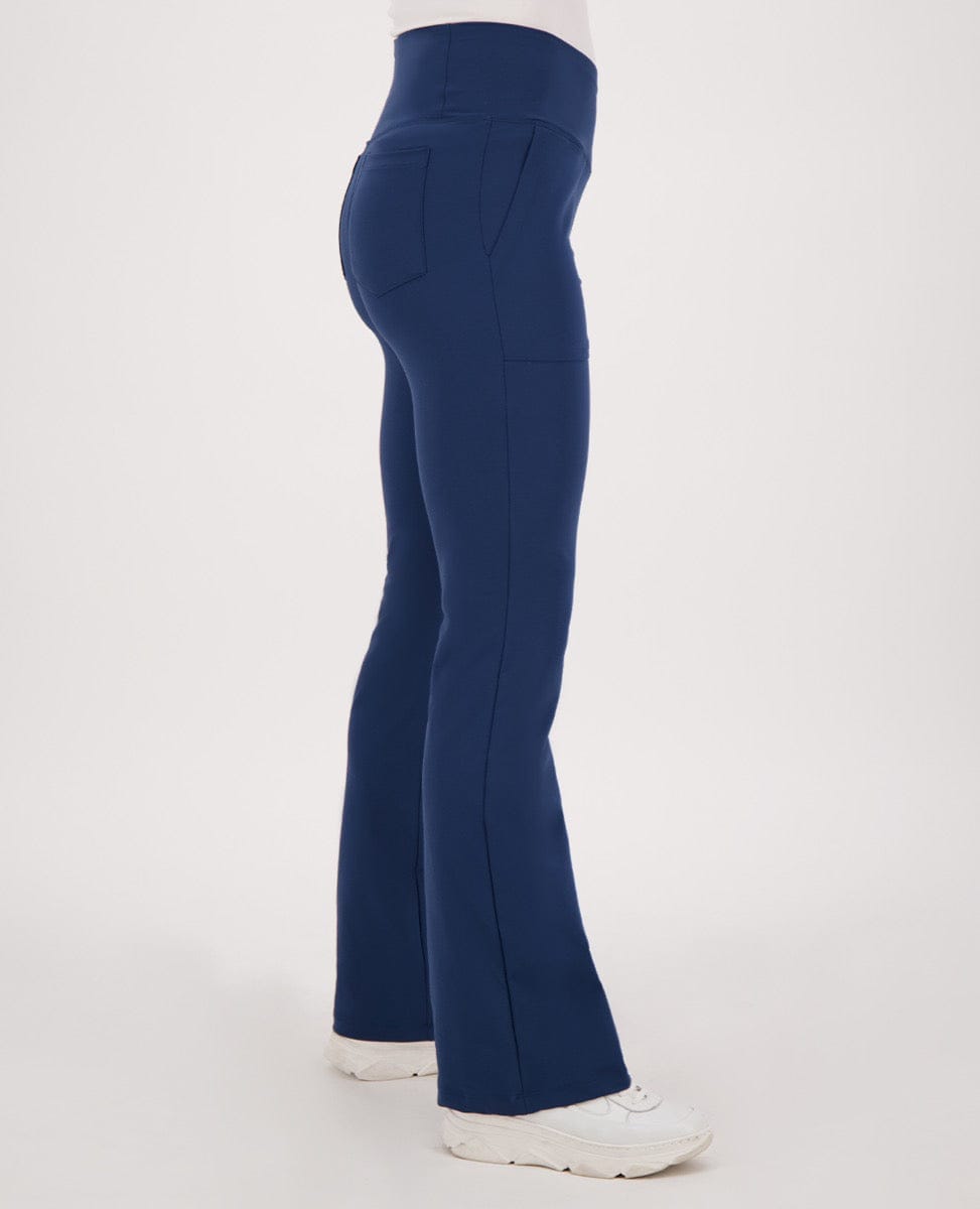 Je m'appelle Broeken Pant Flare Brooklyn Travel +++ | Perfect Blue