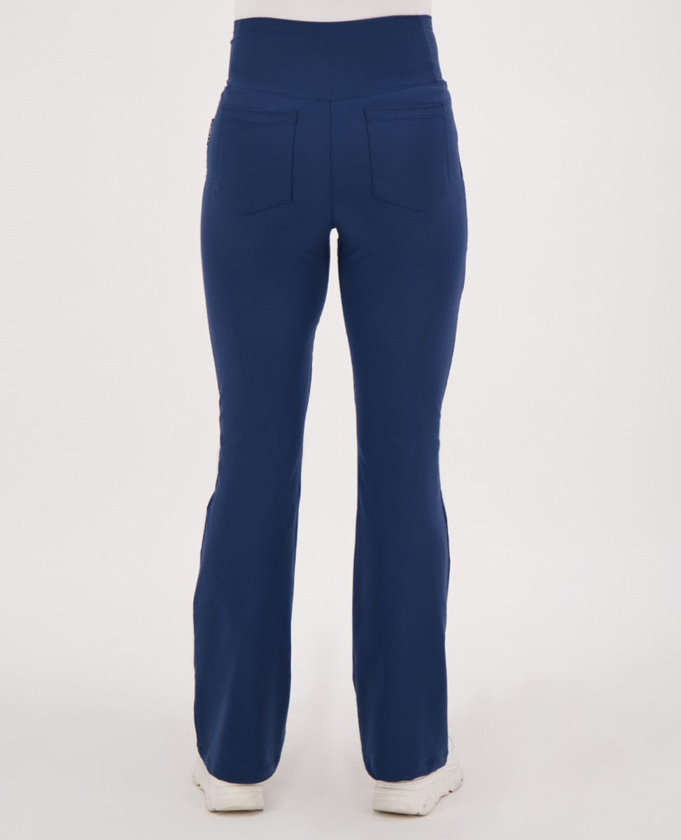 Je m'appelle Broeken Pant Flare Brooklyn Travel +++ | Perfect Blue