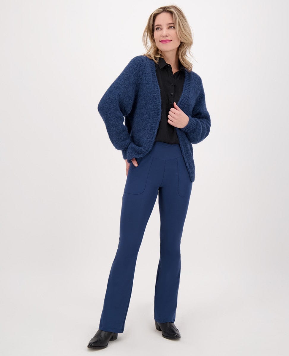 Je m'appelle Broeken Pant Flare Brooklyn Travel +++ | Perfect Blue
