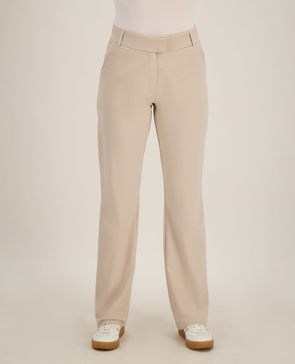 Pant Jasmin Travel ++ | Warm Greige