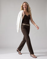 Je m'appelle Broeken Soft Cacao / XS / (30'') Pant Jasmin Travel +++ | Soft Cacao