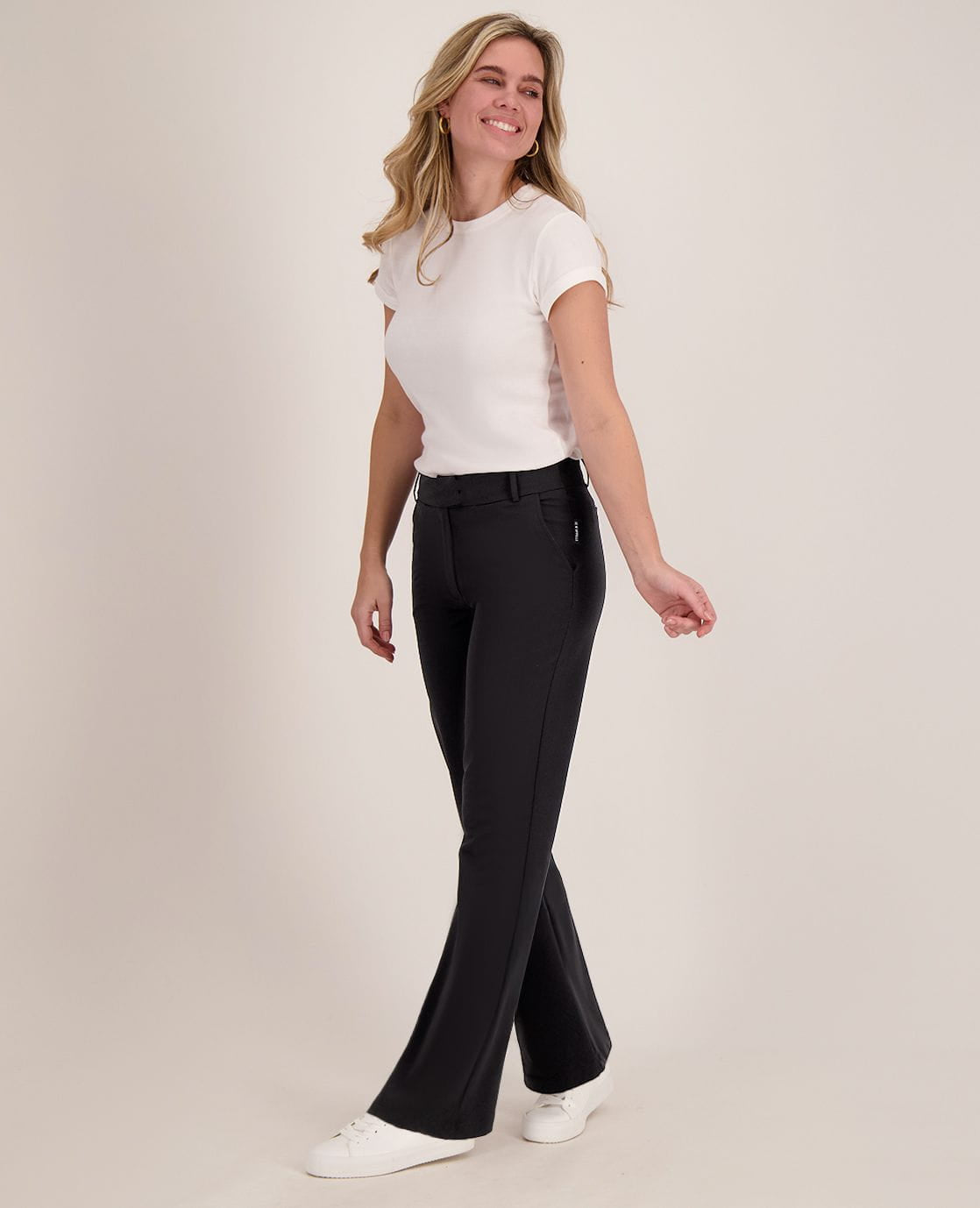 Je m'appelle Broeken Pant Jasmin Travel +++ | Zwart