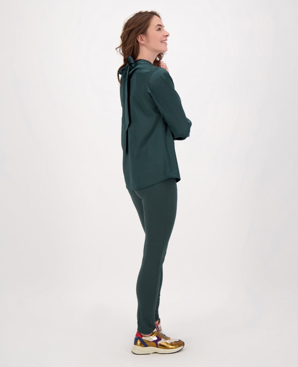 Je m'appelle Broeken Pant Fancy Travel +++ | Peacock Green