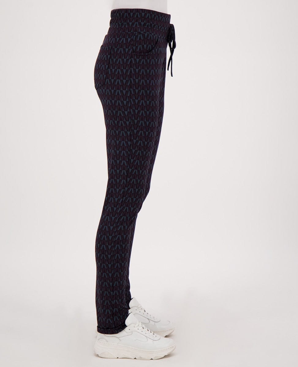 Je m'appelle Broeken Pant Perfecte Travel Brushed | Multicolor