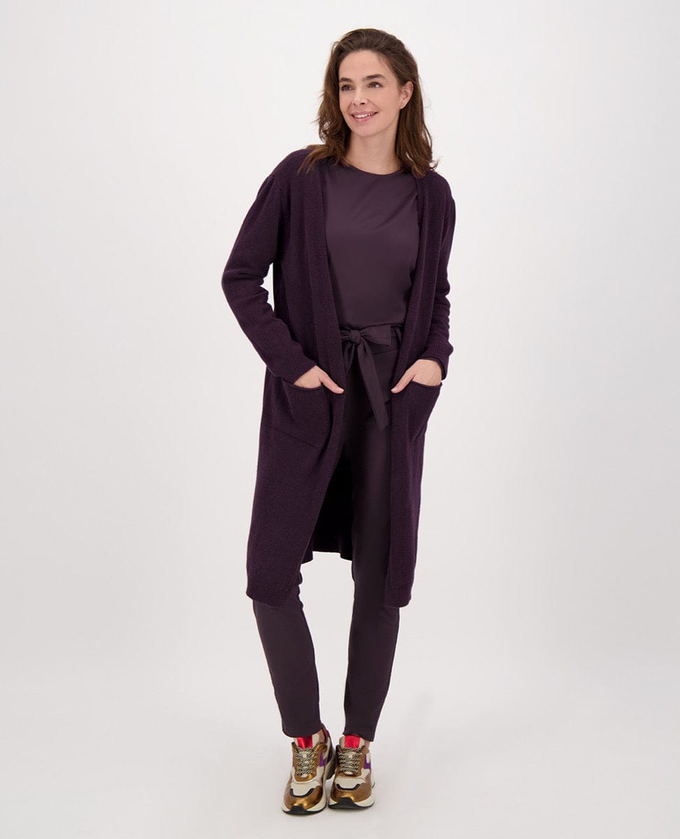 Je m'appelle Broeken Pant Fancy Zipper Travel +++ | Perfect Purple