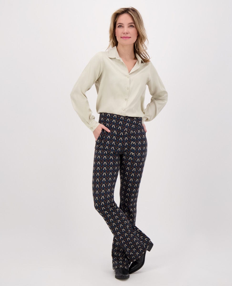 Je m'appelle Broeken Pant Flare Brooklyn | Multicolor