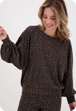 Je m'appelle Tops Top Jade | Dark Taupe/Black