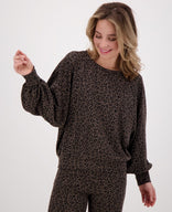 Je m'appelle Tops Top Jade | Dark Taupe/Black