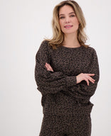 Je m'appelle Tops Top Jade | Dark Taupe/Black