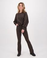 Je m'appelle Tops Top Jade | Dark Taupe/Black