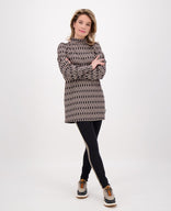 Je m'appelle Jurken Tunique Travel Brushed | Multicolor