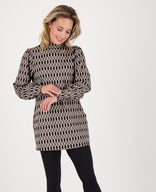 Je m'appelle Jurken Tunique Travel Brushed | Multicolor