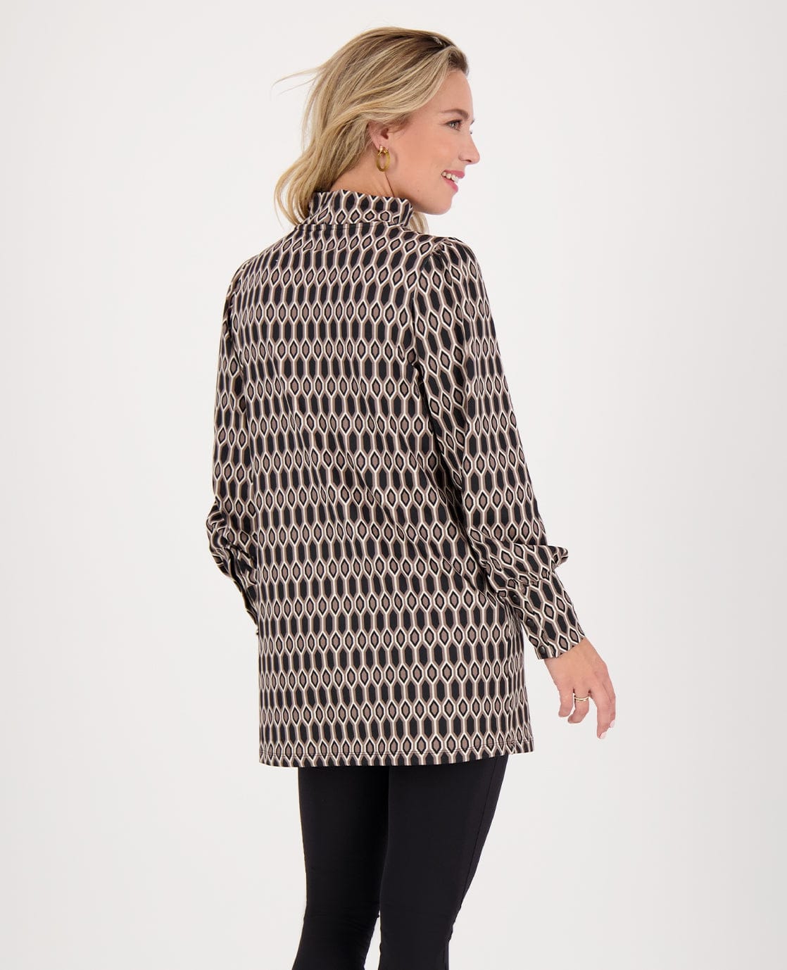 Je m'appelle Jurken Tunique Travel Brushed | Multicolor