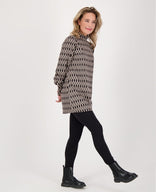 Je m'appelle Jurken Tunique Travel Brushed | Multicolor