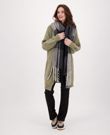 Je m'appelle Accessoires Multicolor / Zwart / One Size Sjaal Elle | Multicolor / Zwart