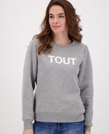 Je m'appelle Tops Sweater Tout | Light Grey Melange