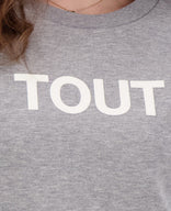 Je m'appelle Tops Sweater Tout | Light Grey Melange