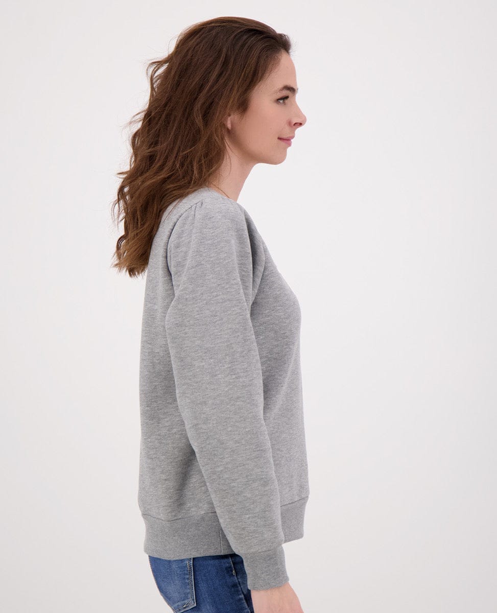Je m'appelle Tops Sweater Tout | Light Grey Melange