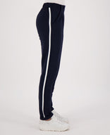 Je m'appelle Broeken Pant Easy | Donkerblauw/Wit