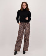 Je m'appelle Tops Pull Colle | Zwart