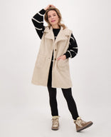 Je m'appelle Tops Pull Stripe | Zwart/Beige