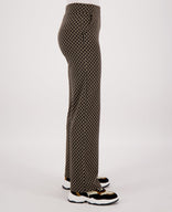 Je m'appelle Broeken Pant Straight | Zand/Zwart