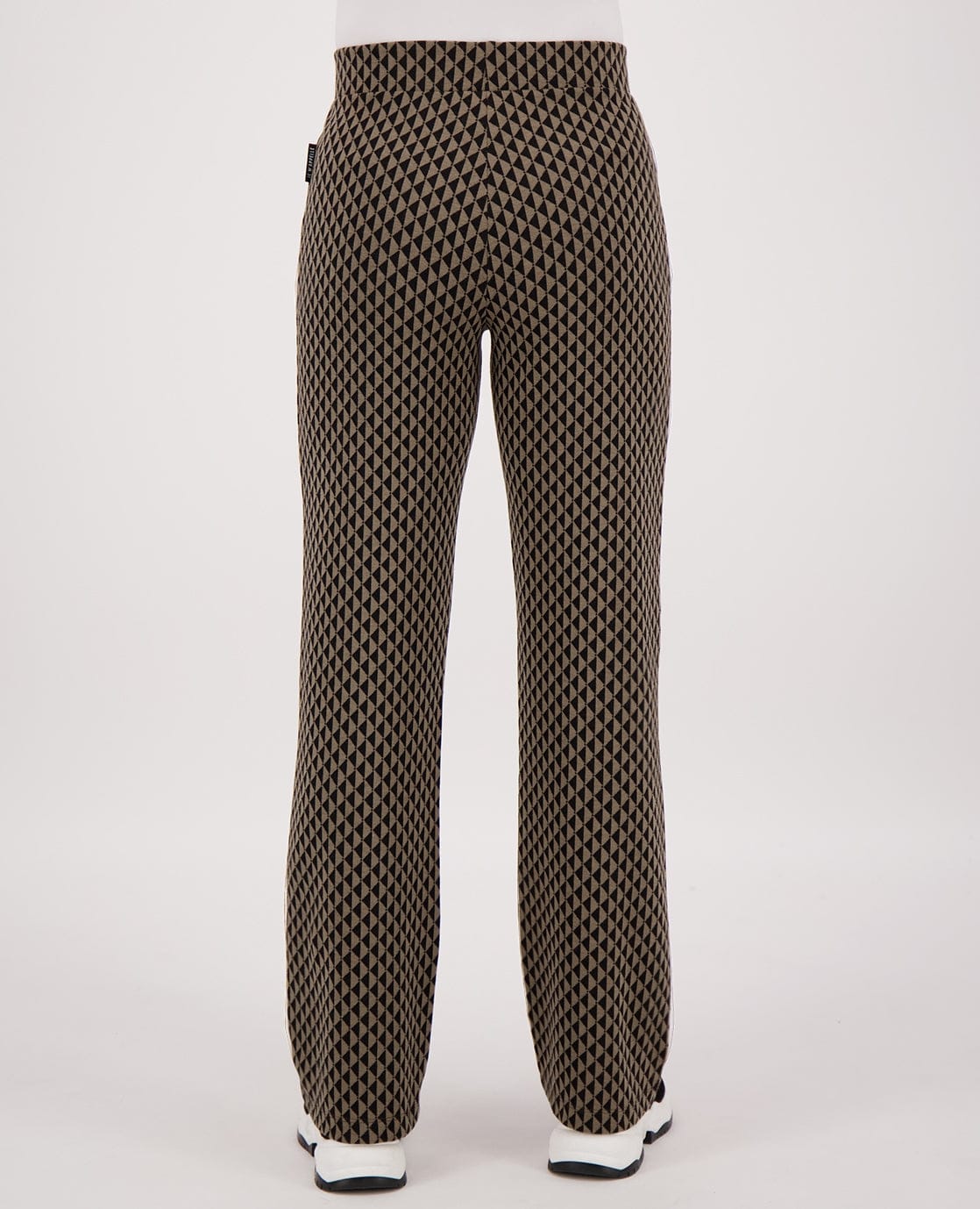 Je m'appelle Broeken Pant Straight | Zand/Zwart
