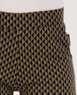 Je m'appelle Broeken Pant Straight | Zand/Zwart