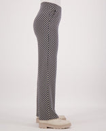 Je m'appelle Broeken Pant Straight | Donkerblauw/Beige