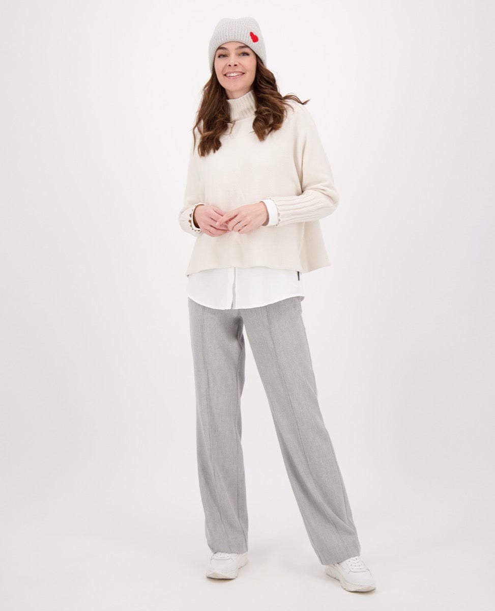 Je m'appelle Broeken Pant Straight | Grey