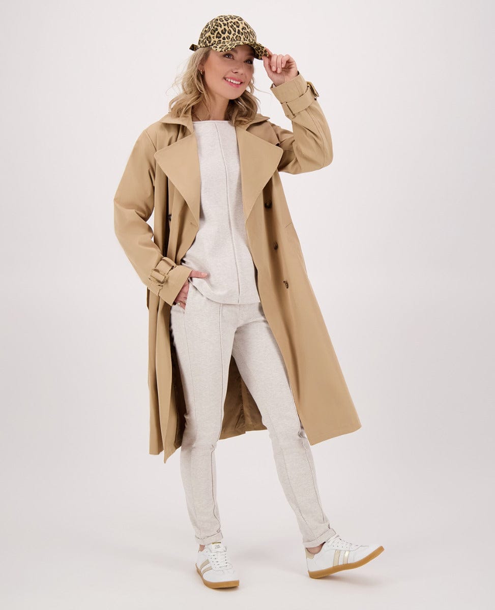 Je m'appelle Broeken Pant Chino | Greige Melange