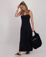 Je m'appelle Jurken Tankdress Bardot | Zwart