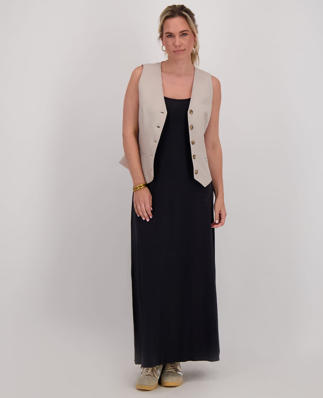 Je m'appelle Jurken Tankdress Bardot | Zwart
