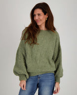 Je m'appelle Tops Pull Chunky | Olive