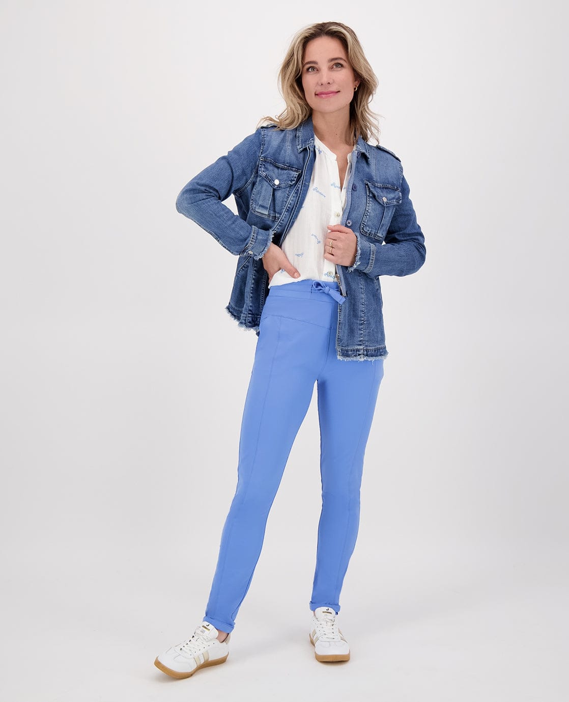 Je m'appelle Broeken Pant Casual Travel | Spring Blue