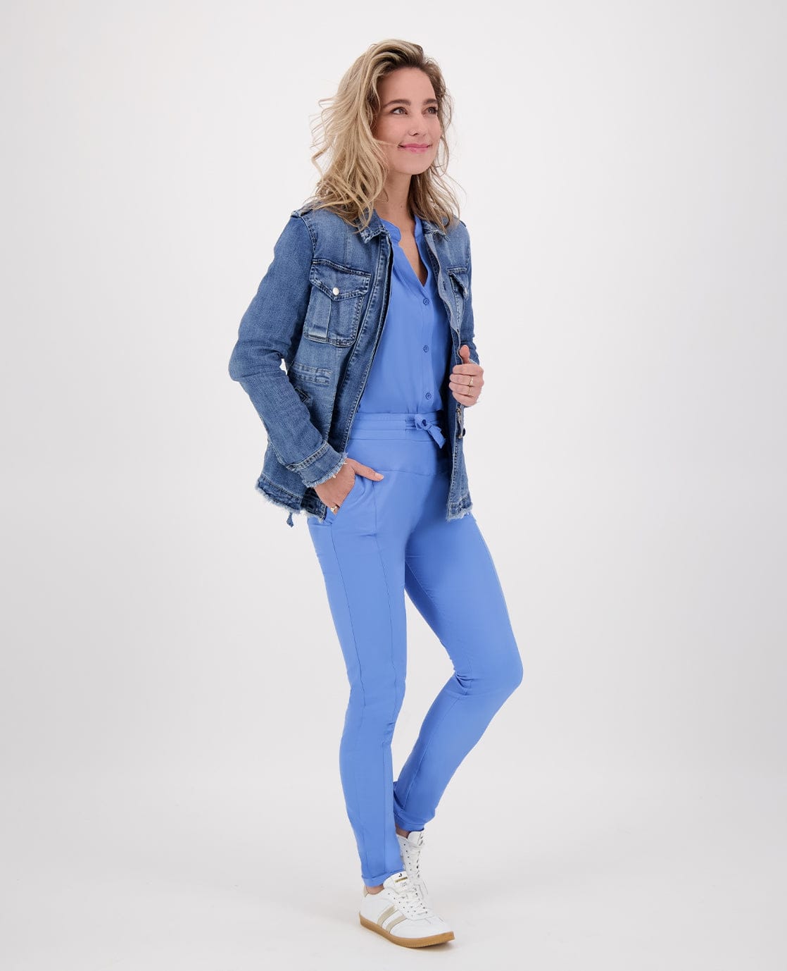 Je m'appelle Broeken Pant Casual Travel | Spring Blue