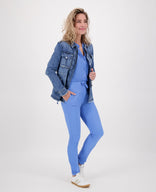 Je m'appelle Broeken Pant Casual Travel | Spring Blue