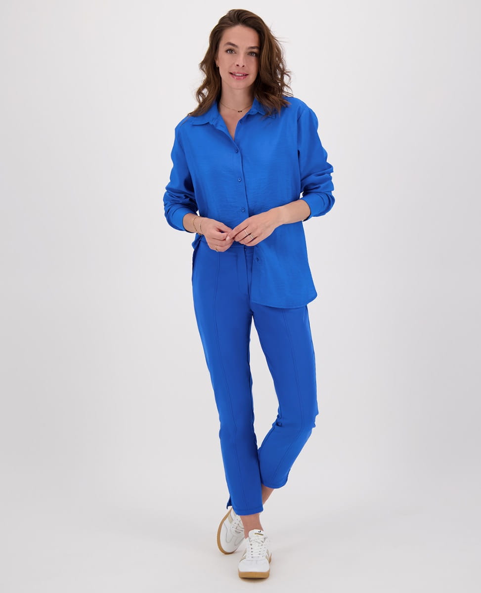 Je m'appelle Broeken Pant Chino 7/8 Travel | Sky Blue