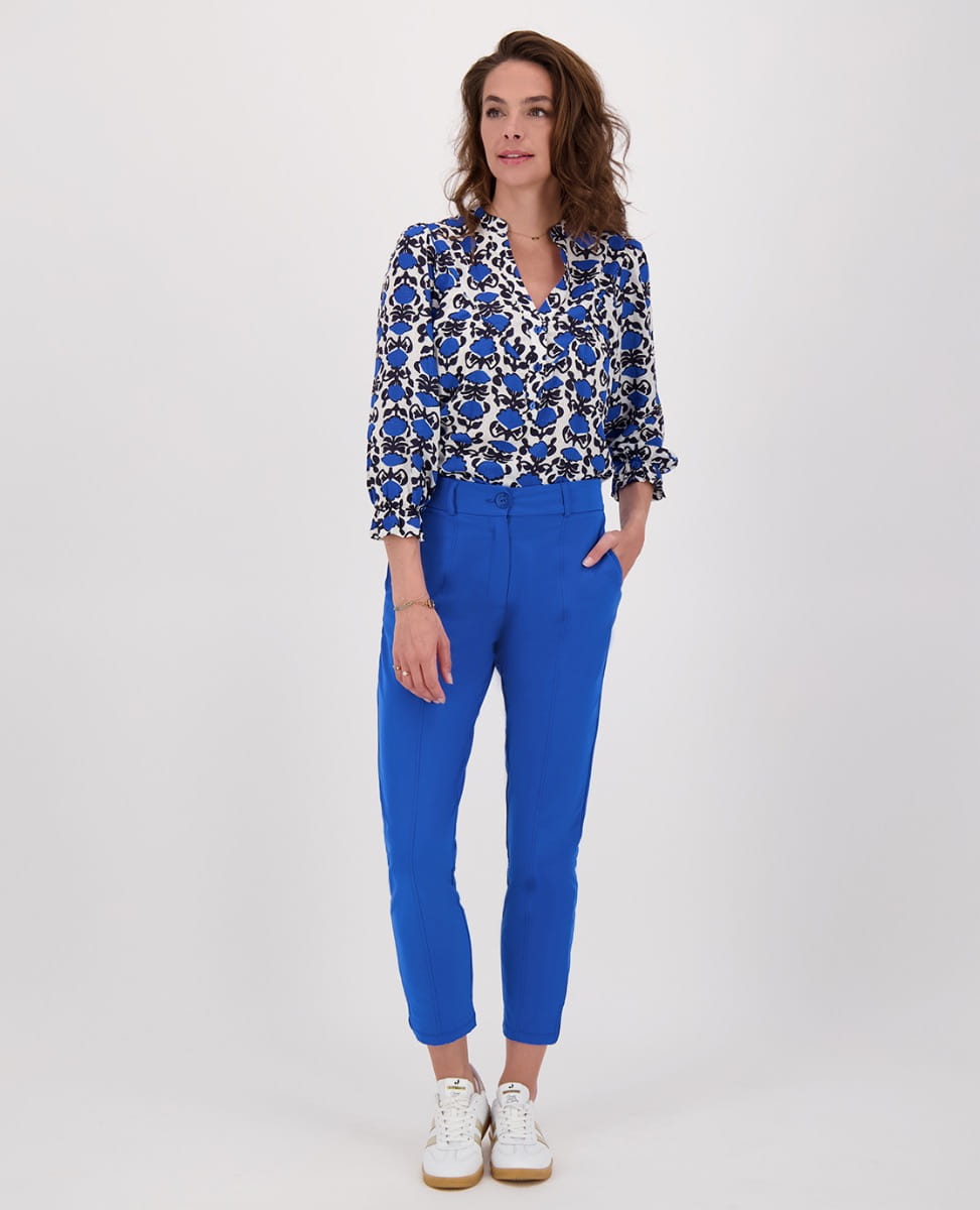 Je m'appelle Broeken Pant Chino 7/8 Travel | Sky Blue