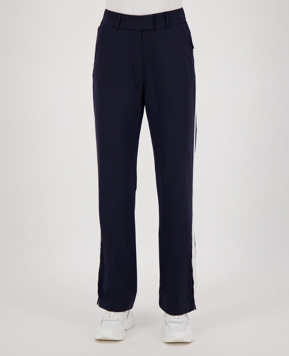 Je m'appelle Broeken Pant Leah Travel | Donkerblauw/Porselein wit