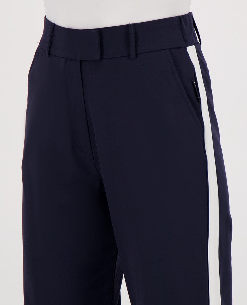 Je m'appelle Broeken Pant Leah Travel | Donkerblauw/Porselein wit