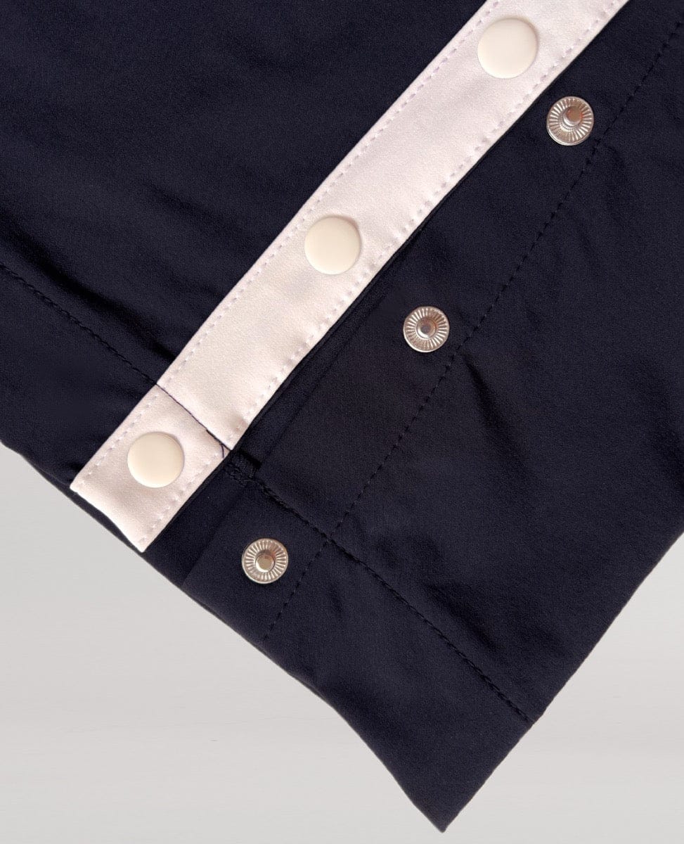 Je m'appelle Broeken Pant Leah Travel | Donkerblauw/Porselein wit