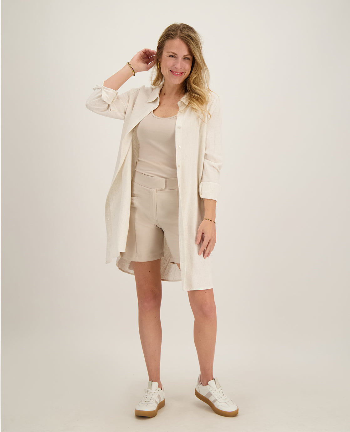 Short Chino Travel | Warm Greige