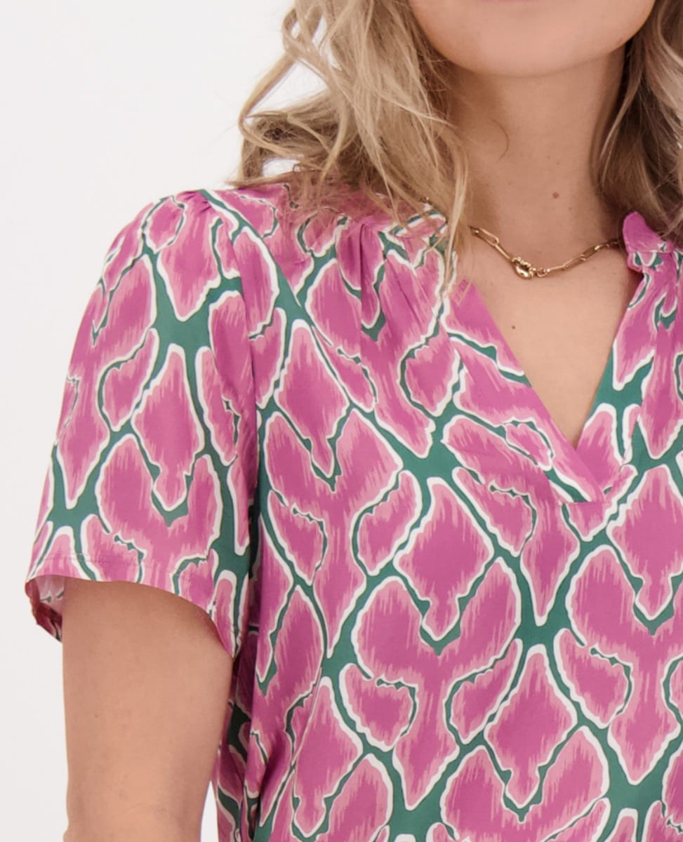 Je m'appelle Tops Top Flore | Multicolor
