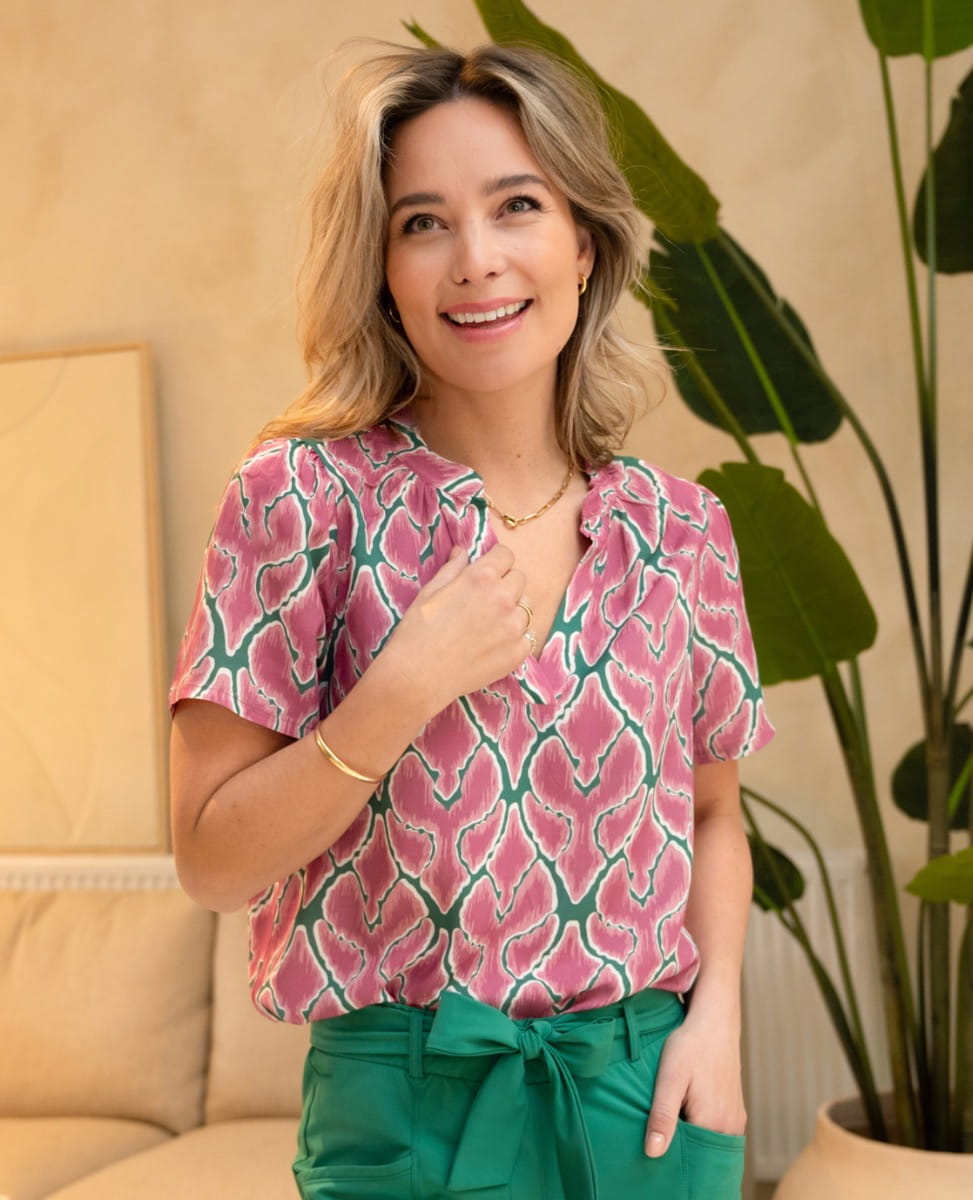 Je m'appelle Tops Top Flore | Multicolor
