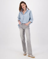 Je m'appelle Broeken Pant Denim Stretch | Grey Denim