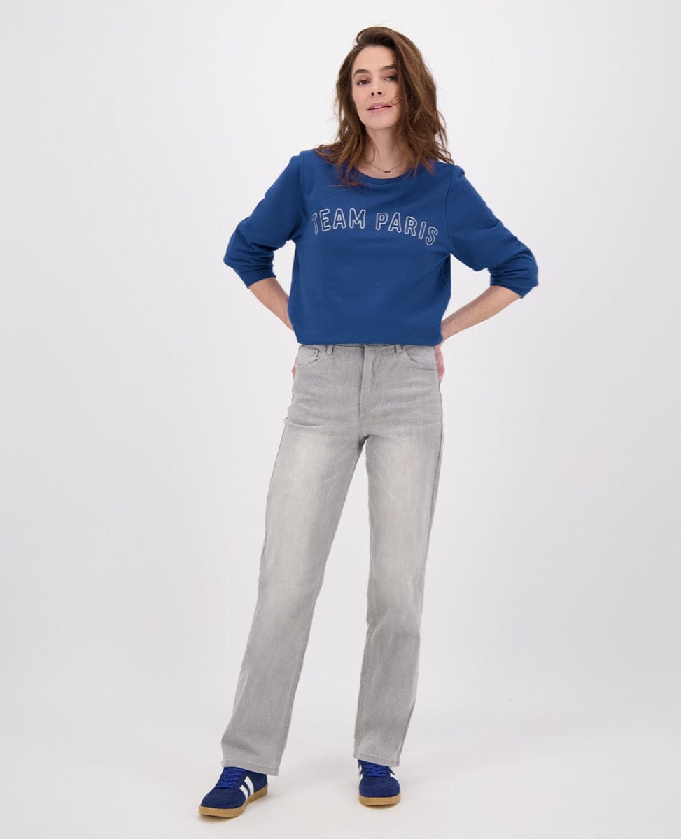 Je m'appelle Broeken Pant Denim Stretch | Grey Denim