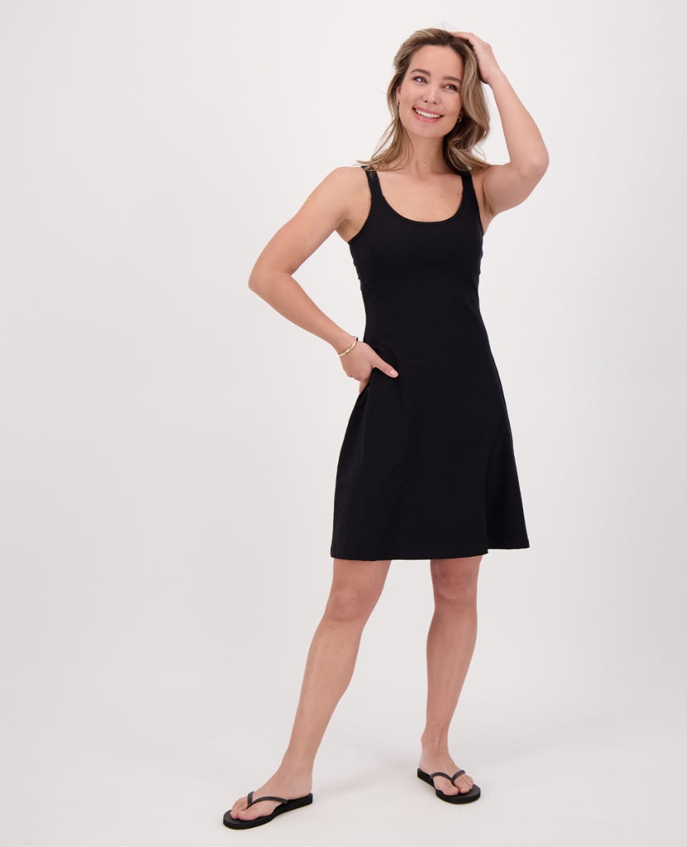 Tank Dress Travel | Zwart
