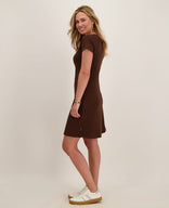 Je m'appelle Jurken Robe Cross Over | Soft Cacao